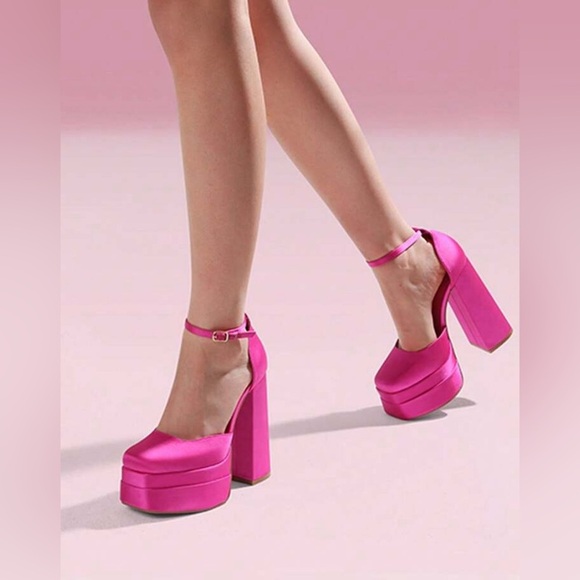 (H3) ZARA, Pink platform heels (new), size 39/8 and 36/5.5 USA - Picture 12 of 12